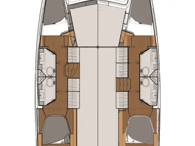 Jachthuur in Fethiye - Fountaine Pajot Lucia 40 via SamBoat