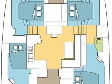 Jachthuur in Pirovac - Lagoon Lagoon 52 F via SamBoat