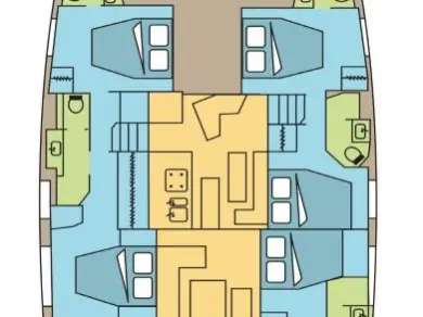 Verhuur Catamaran in Pozzuoli - Fountaine Pajot Fountaine Pajot Aura 51 SMART ELECTRIC - 5 cab.