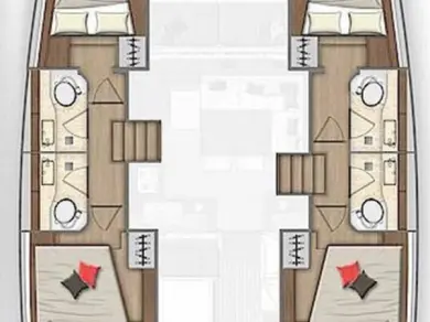 Verhuur Catamaran Lagoon met vaarbewijs
