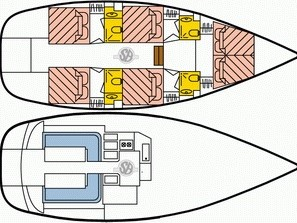 Bootverhuur Primošten goedkoop Atoll 50