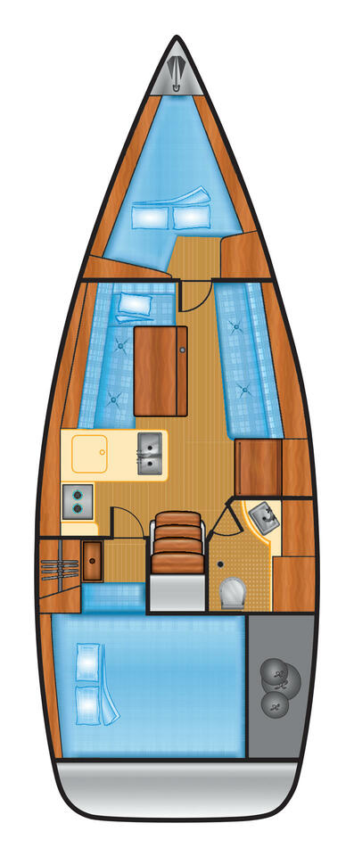 Bootverhuur Flensburg goedkoop Oceanis 31