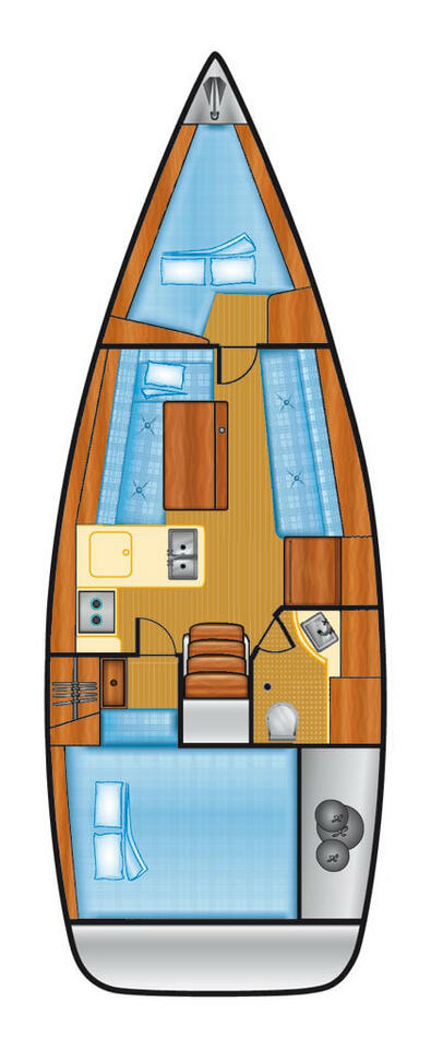 Verhuur Zeilboot in Flensburg - Bénéteau Oceanis 31