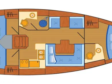 Verhuur Zeilboot Jeanneau met vaarbewijs