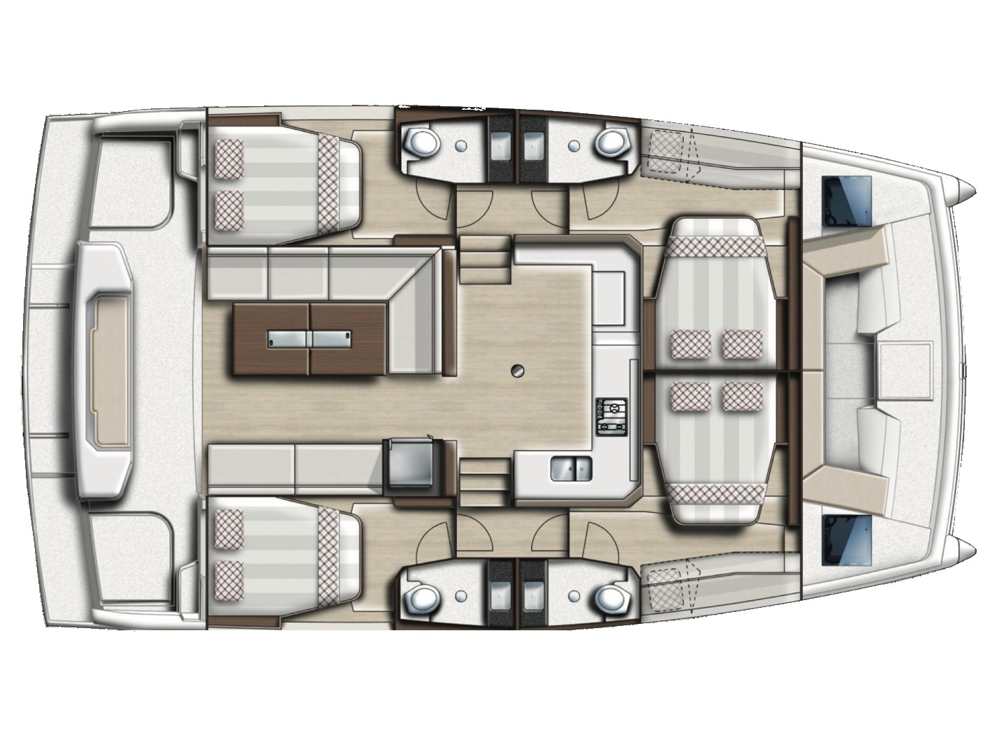 Verhuur Catamaran in Göcek - Bali Bali Catspace Voile