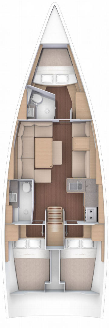 Bootverhuur Dufour Dufour 412 Grand Large in Toulon via SamBoat
