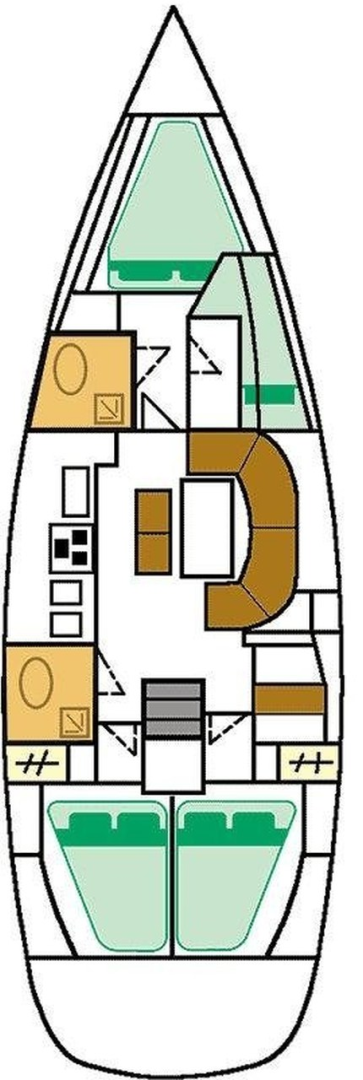 Verhuur Zeilboot in Deme of Volos - Bénéteau Oceanis 411 Clipper