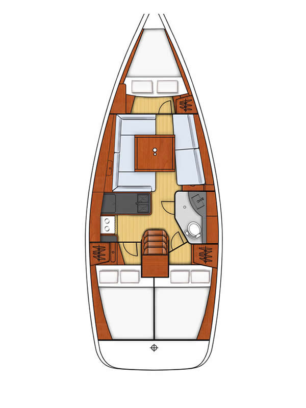 Huur Zeilboot met of zonder schipper Bénéteau in Néa Péramos