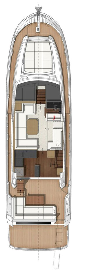 Bootverhuur Punat goedkoop Prestige 520 Flybridge - 3 + 1 cab.