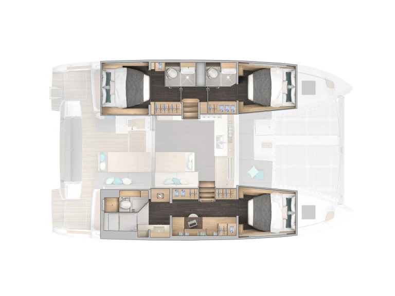 Verhuur Catamaran in Sant Antoni de Portmany - Lagoon Lagoon 43 - OWNER VERSION