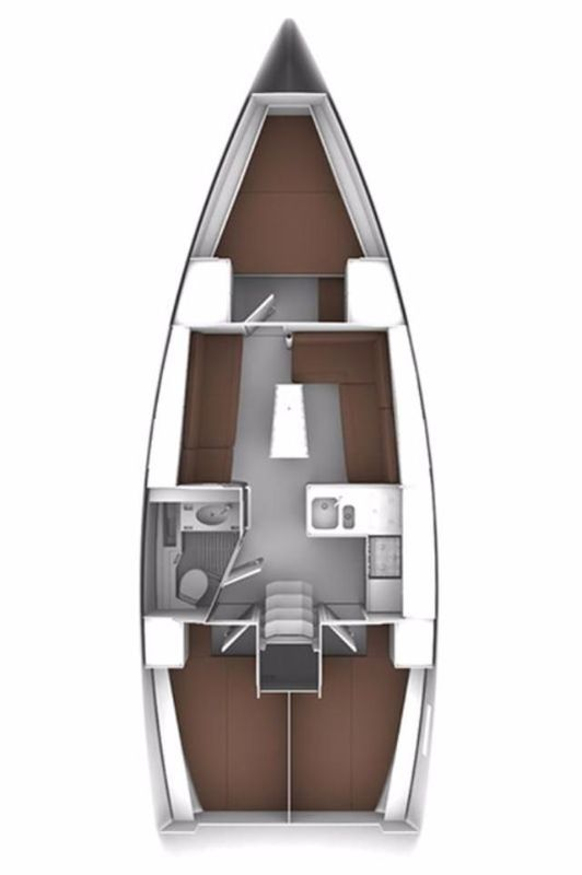 Verhuur Zeilboot in Trogir - Bavaria Cruiser 37