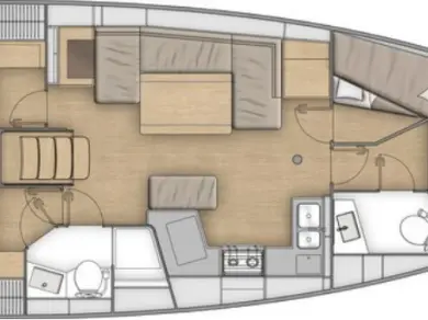 Bénéteau Oceanis 40.1 te huur van particulier of professional in Seget Donji