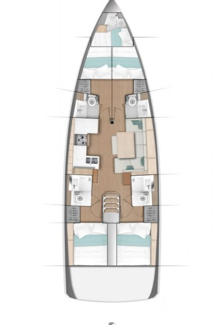 Verhuur Zeilboot Jeanneau met vaarbewijs