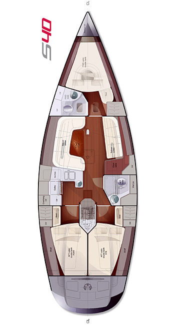 Verhuur Zeilboot in Kos - Salona Salona 40