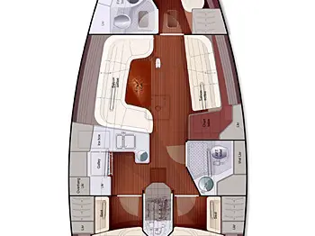 Verhuur Zeilboot in Kos - Salona Salona 40