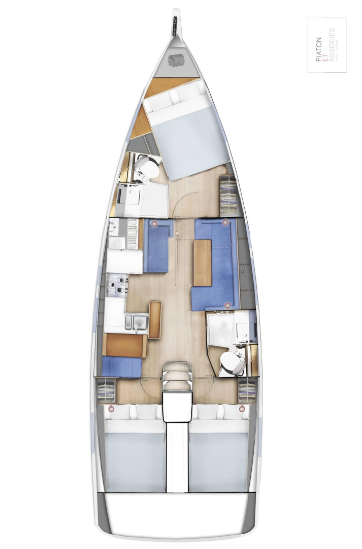 Huur Zeilboot met of zonder schipper Jeanneau in Cecina
