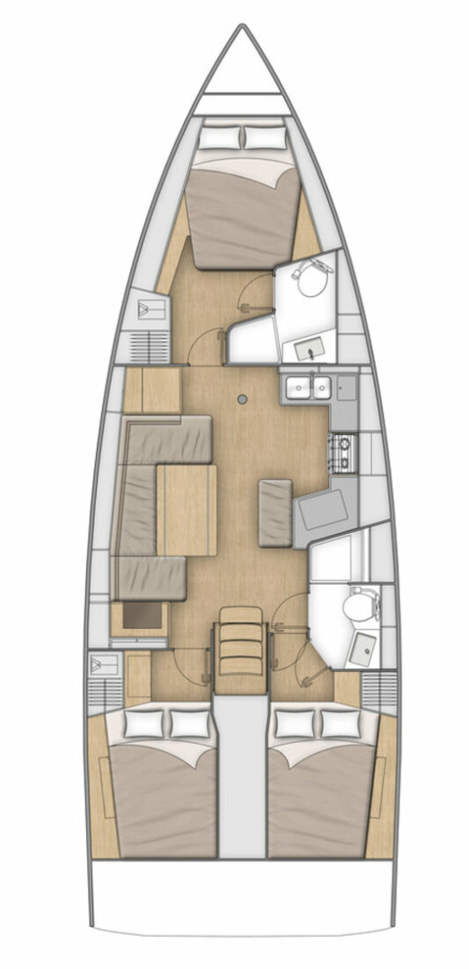 Verhuur Zeilboot in Pomer - Bénéteau Oceanis 40.1