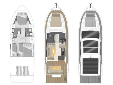 Jachthuur in Kaštela - Sealine Sealine C390 via SamBoat