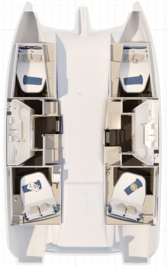 Fountaine Pajot Fountaine Pajot FP 41 Quatuor 2 te huur van particulier of professional in Saint-Mandrier-sur-Mer