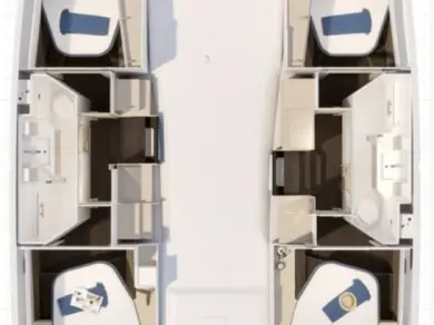 Fountaine Pajot Fountaine Pajot FP 41 Quatuor 2 te huur van particulier of professional in Saint-Mandrier-sur-Mer