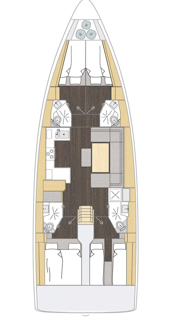 Huur een Bavaria Bavaria C46 in Pula