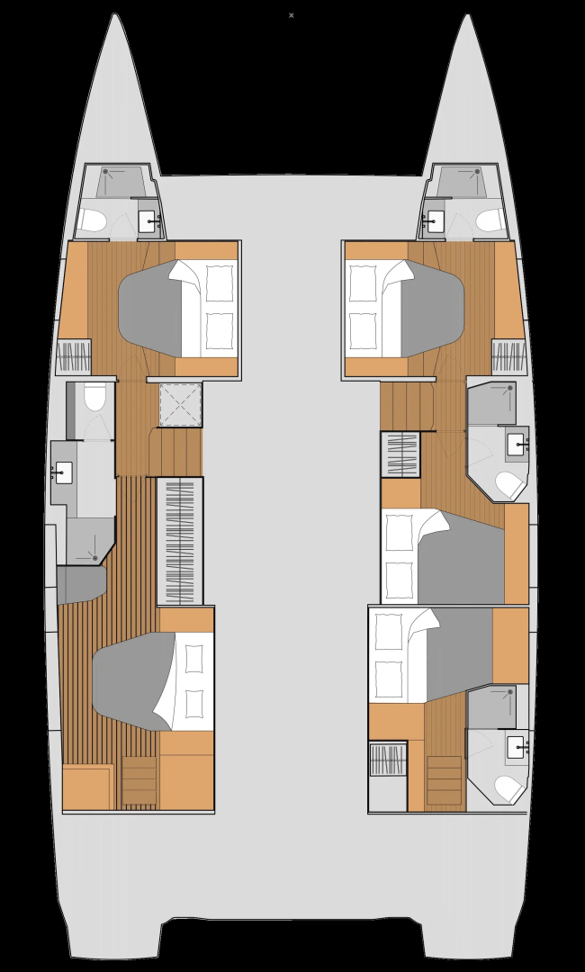 Fountaine Pajot Aura 51 te huur van particulier of professional in Frenchtown