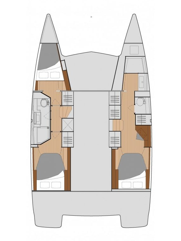Verhuur Catamaran Fountaine Pajot met vaarbewijs