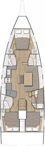 Verhuur Zeilboot Bénéteau met vaarbewijs