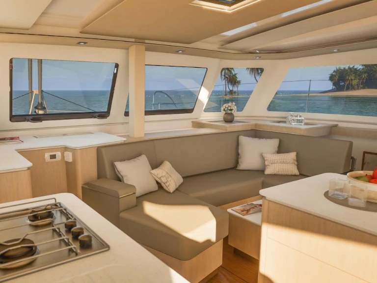 Verhuur Catamaran in Saint-Mandrier-sur-Mer - Fountaine Pajot Fountaine Pajot FP 41 Quatuor 2