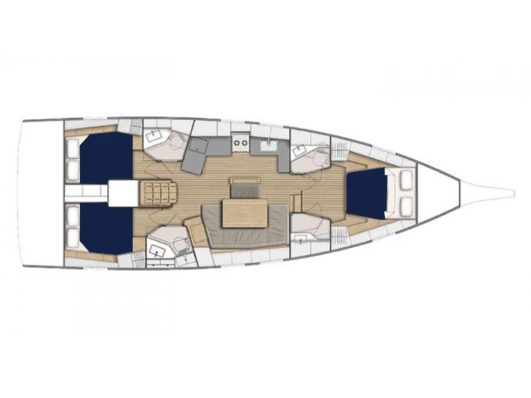 Bénéteau Oceanis 46.3 te huur van particulier of professional in Gros-Islet
