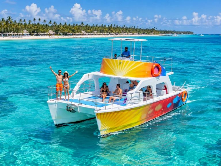 Huur Catamaran met of zonder schipper Custom Made in Punta Cana