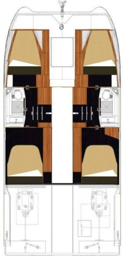 Verhuur Motorboot Fountaine Pajot met vaarbewijs