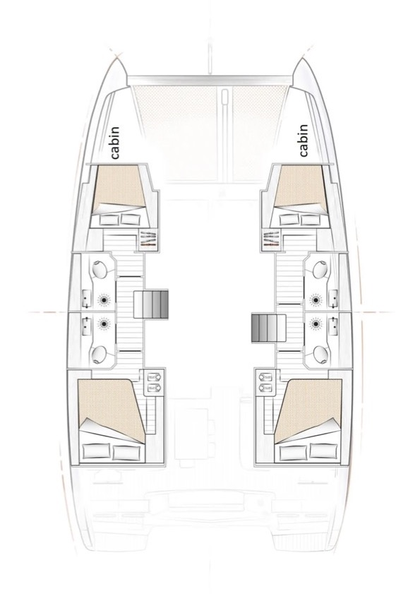 Verhuur Catamaran Excess met vaarbewijs