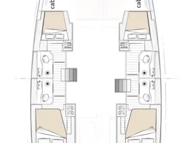 Verhuur Catamaran Excess met vaarbewijs