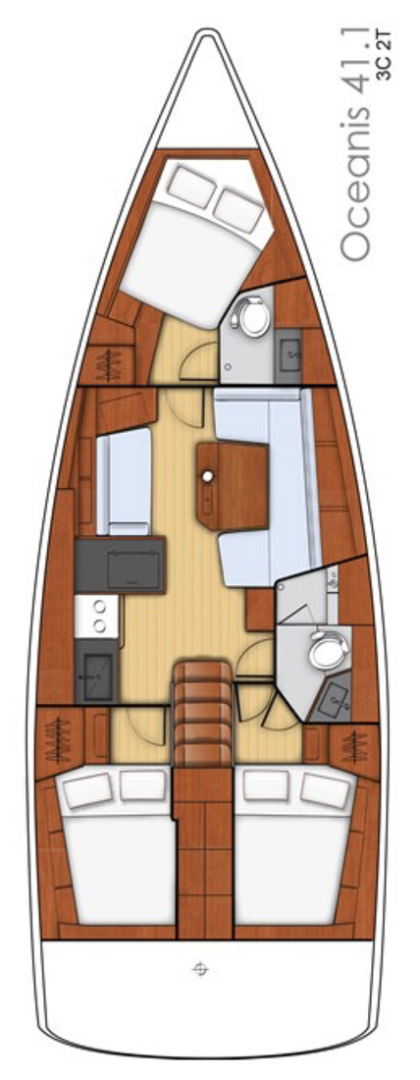 Jachthuur in Cecina - Bénéteau Oceanis 41.1 via SamBoat