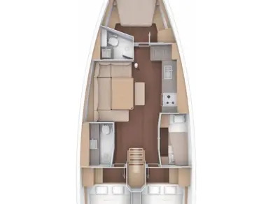 Verhuur Zeilboot Dufour met vaarbewijs