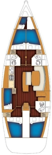 Verhuur Zeilboot Bénéteau met vaarbewijs