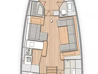 Jachthuur in Seget Donji - Bénéteau Oceanis 54 via SamBoat