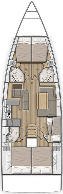 Huur Zeilboot met of zonder schipper Bénéteau in Pula