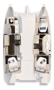Bootverhuur Frenchtown goedkoop Fountaine Pajot FP 41 Maesto 3 