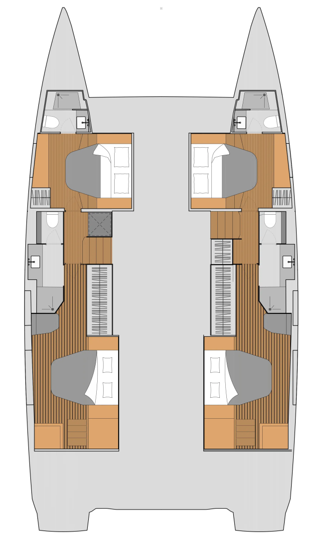 Verhuur Catamaran in La Rochelle - Fountaine Pajot Aura 51