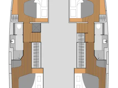 Verhuur Catamaran in La Rochelle - Fountaine Pajot Aura 51