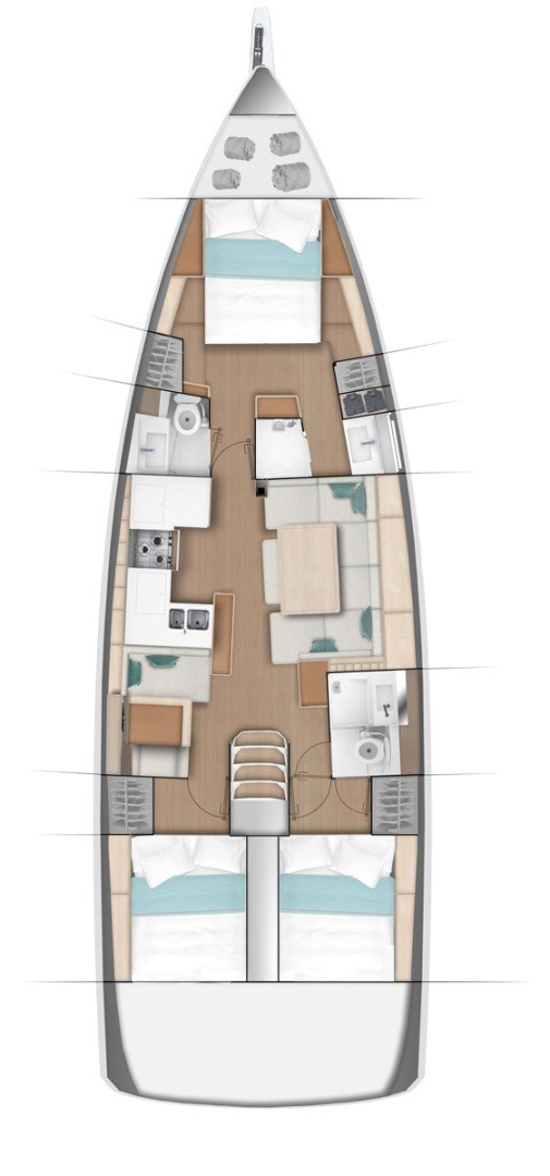 Jeanneau Sun Odyssey 490 te huur van particulier of professional in Road Town