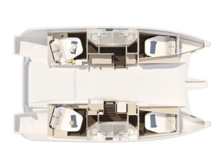 Verhuur Catamaran in Lávrio - Fountaine Pajot FP 44