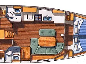 Verhuur Zeilboot in Lefkáda - Bénéteau Oceanis 473 Clipper