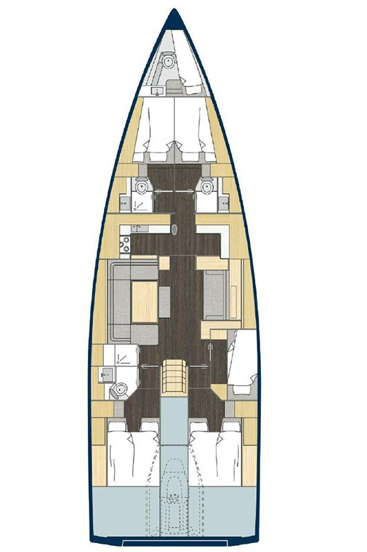 Verhuur Zeilboot in Split - Bavaria Bavaria C57