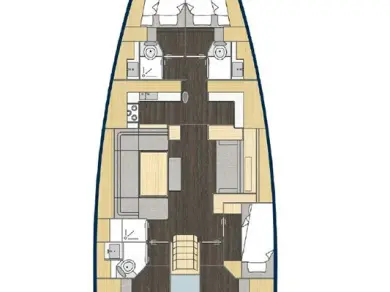 Verhuur Zeilboot in Split - Bavaria Bavaria C57