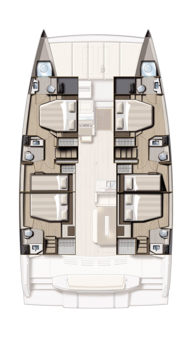 Catamaran te huur in Kaštela voor de beste prijs