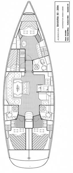 Bootverhuur Seget Donji goedkoop Bavaria 50 Cruiser - 4 cab.