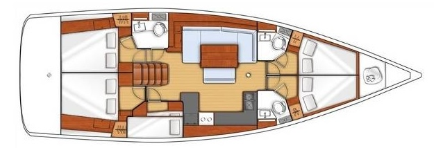 Bénéteau Oceanis 48 te huur van particulier of professional in Punat